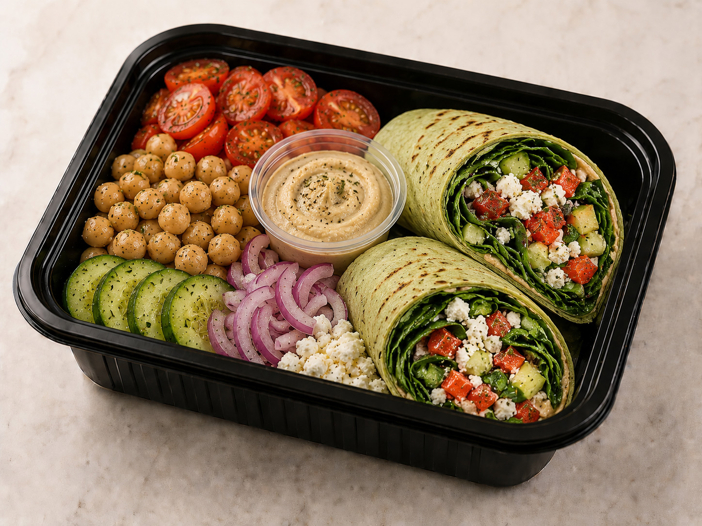 Spinach & Feta Wrap