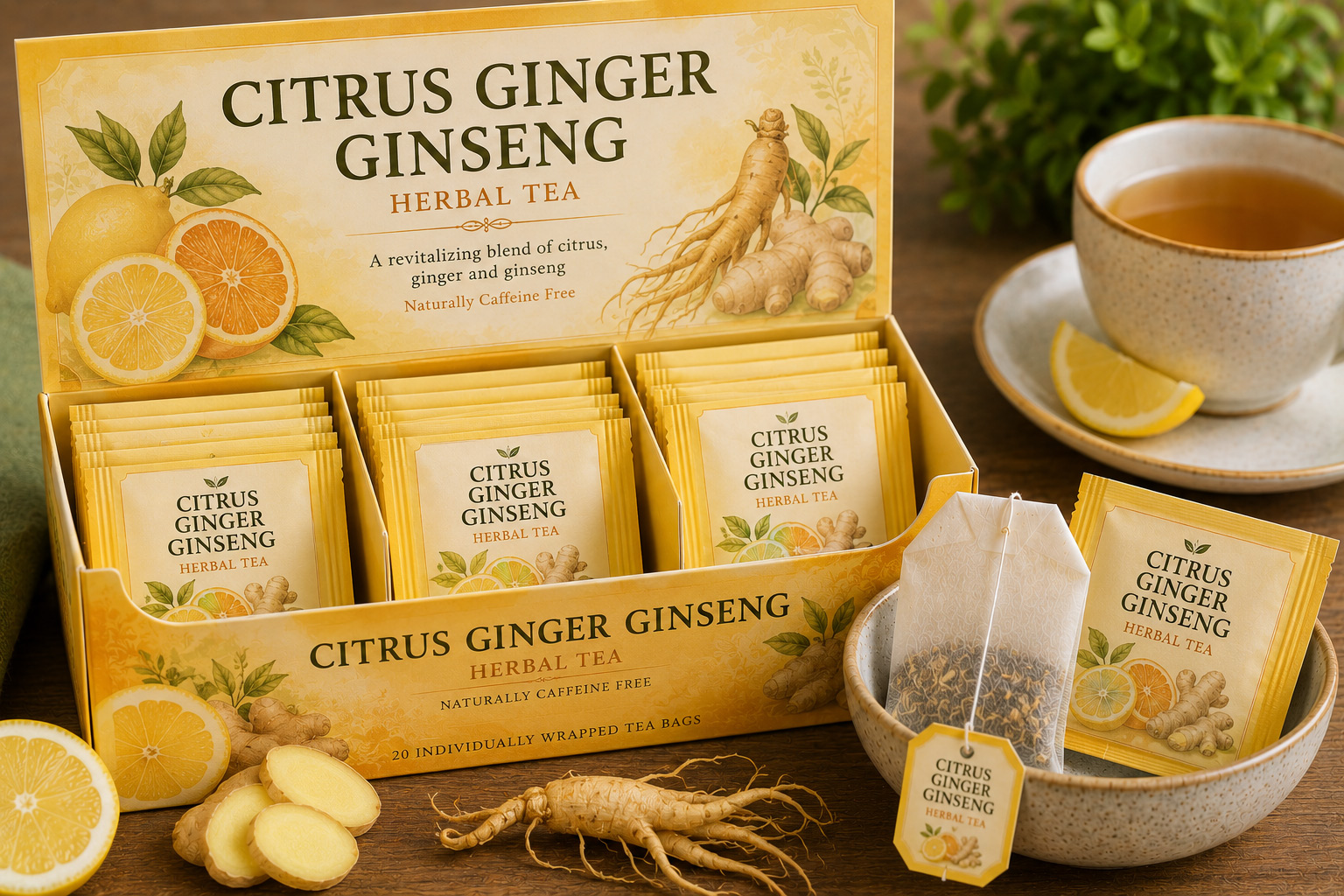 Citrus Ginger Ginseng